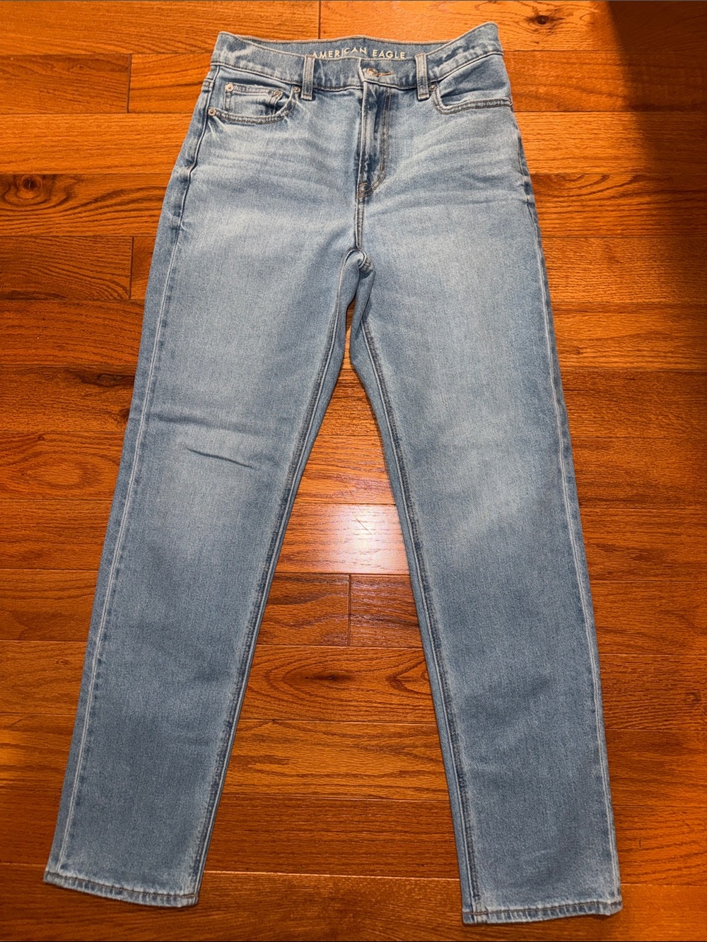 American Eagle Outfitters Super High Rise straight leg Women's Jeans 2